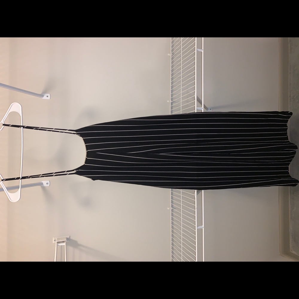 Striped Jumpsuit
